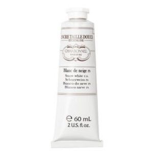 Tinta para Grabado Charbonnel (50) Blanco Nieve RS (zinc opaco) 60 ml. Art.-Nr. 331904