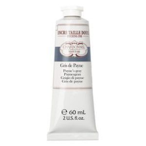 Tinta para Grabado Charbonnel (42) Gris Payne 60 ml. Art.-Nr. 331902
