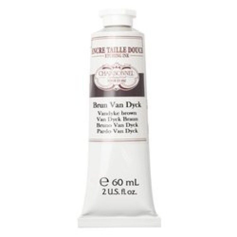 Tinta para Grabado Charbonnel (41) Pardo Van Dyck 60 ml. Art.-Nr. 331901