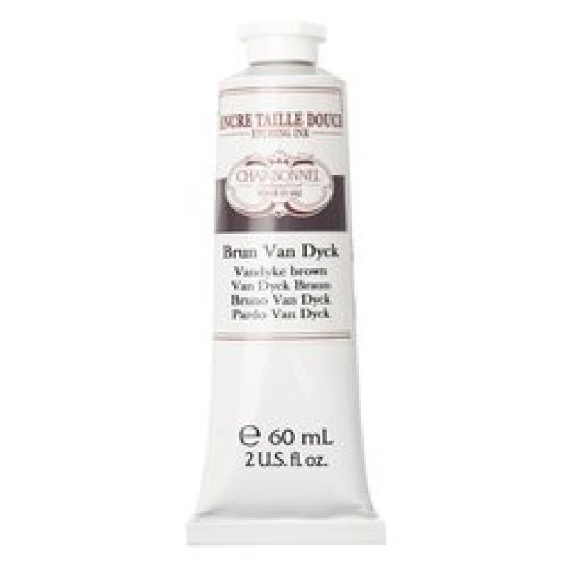 Tinta para Grabado Charbonnel (41) Pardo Van Dyck 60 ml. Art.-Nr. 331901