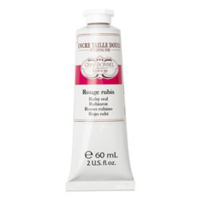 Tinta para Grabado Charbonnel (12) Rojo Rubí 60 ml. Art.-Nr. 331872
