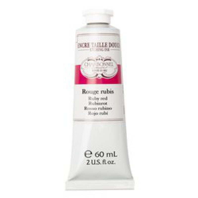 Tinta para Grabado Charbonnel (12) Rojo Rubí 60 ml. Art.-Nr. 331872