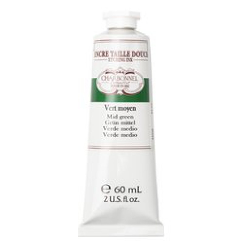 Tinta para Grabado Charbonnel (27) Verde Medio 60 ml. Art.-Nr. 331887