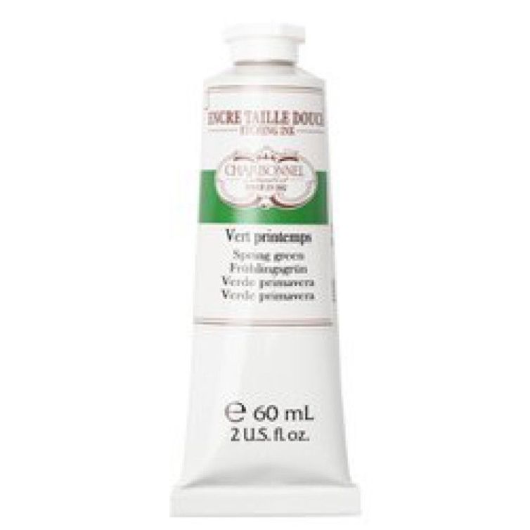 Tinta para Grabado Charbonnel (25) Verde Primavera 60 ml. Art.-Nr. 331885
