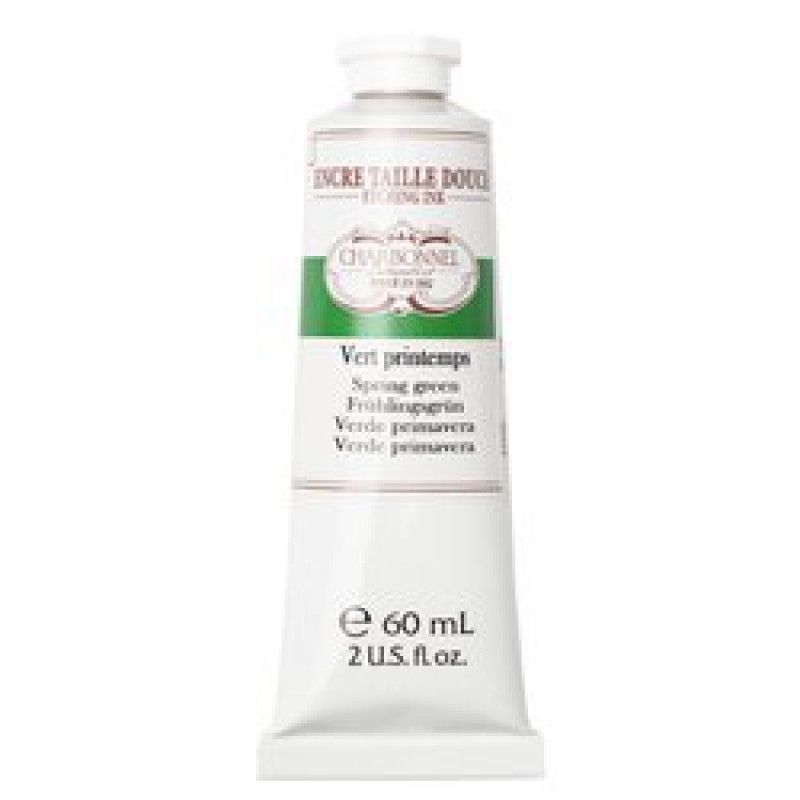 Tinta para Grabado Charbonnel (25) Verde Primavera 60 ml. Art.-Nr. 331885