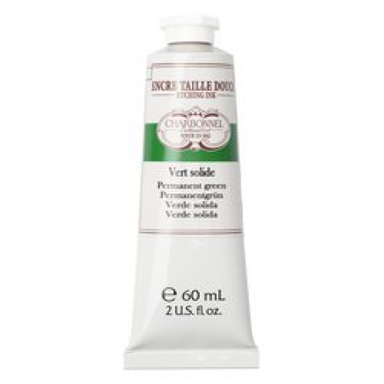 Tinta para Grabado Charbonnel (26) Verde Sólido 60 ml. Art.-Nr. 331886