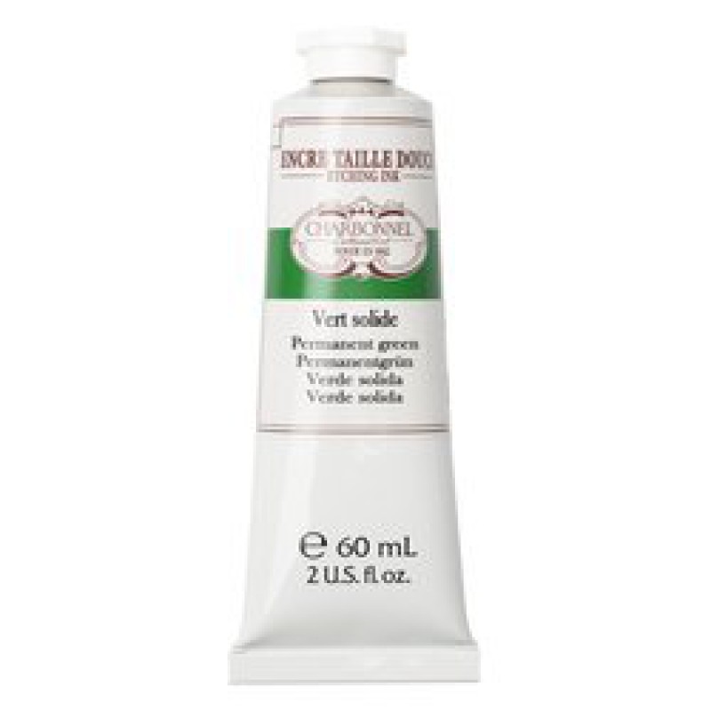 Tinta para Grabado Charbonnel (26) Verde Sólido 60 ml. Art.-Nr. 331886