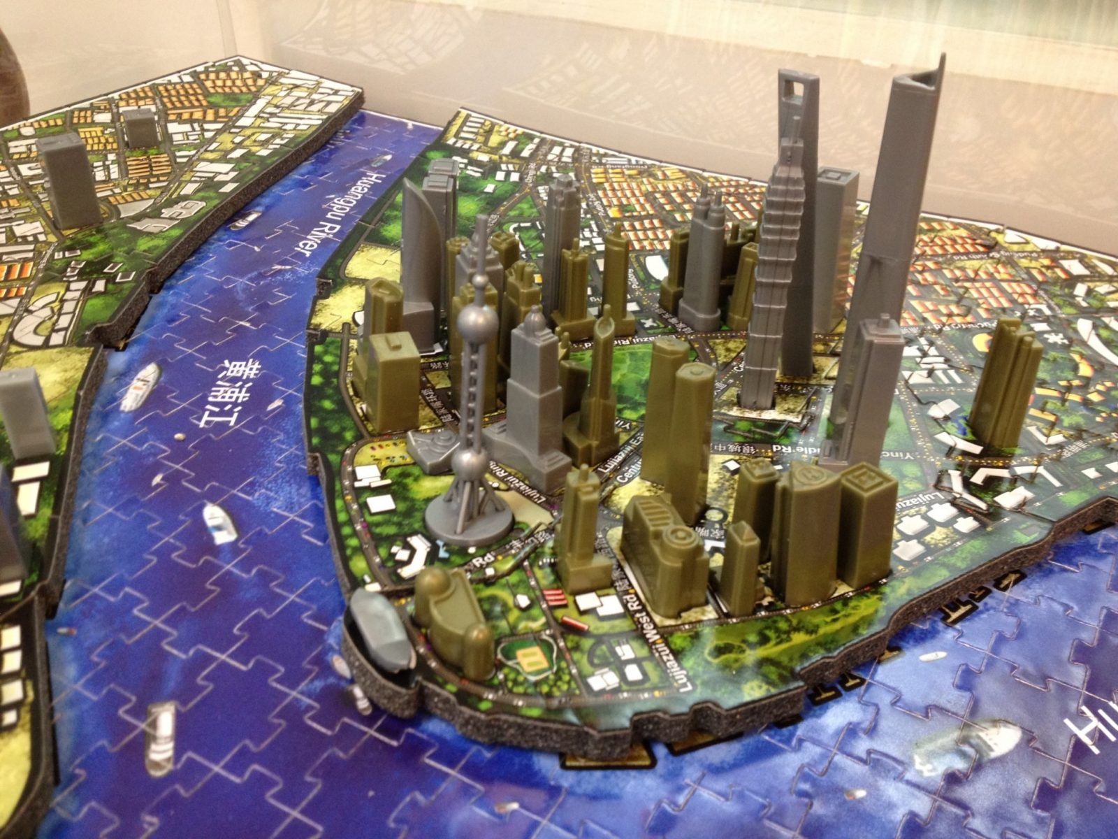 4D Cityscape Shanghai Time Puzzle Art.-Nr. 40040