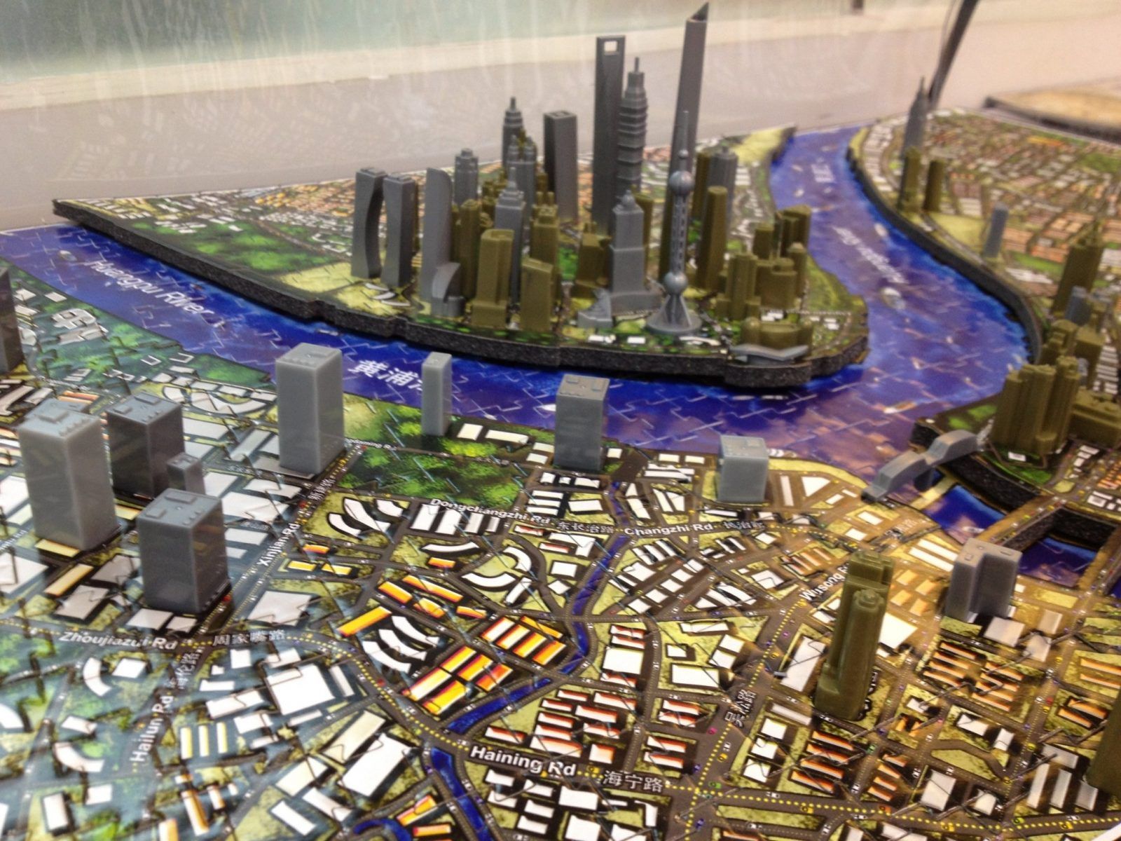 4D Cityscape Shanghai Time Puzzle Art.-Nr. 40040