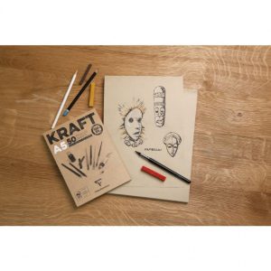 Bloc Dibujo Kraft A4 Art.-Nr. 96545C