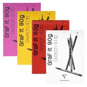 Bloc Graf'it Clairefontaine A4 90gr 80h