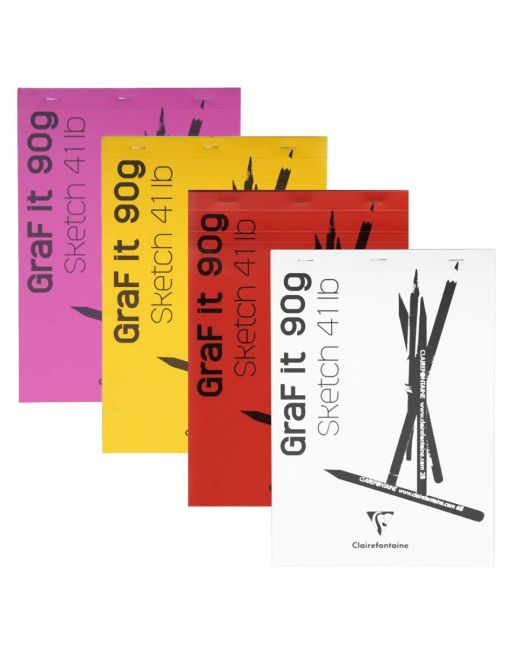Bloc Graf’it Clairefontaine A4 90gr 80h