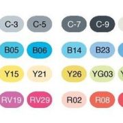 Copic Sketch 72 Color Set