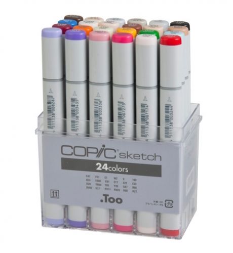 Copic Sketch 24 Color Set