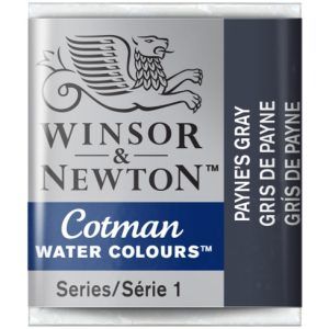Acuarela Cotman 1/2 godet (37) Gris Payne