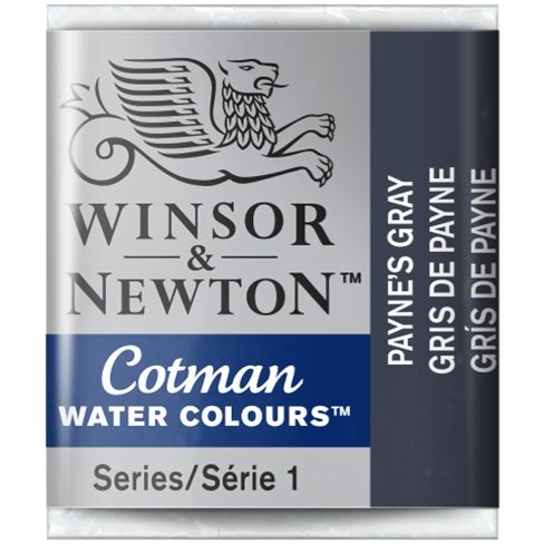Acuarela Cotman 1/2 godet (37) Gris Payne