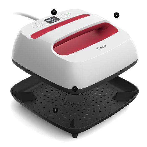 Cricut EasyPress 2 9×9 Frambuesa EU Art.-Nr. 2005553