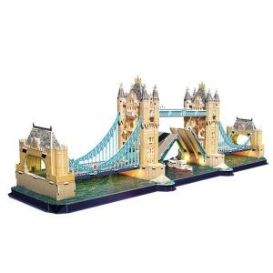 Puzzle 3D Puente de la Torre de Londres con LED Art.-Nr. MN803193