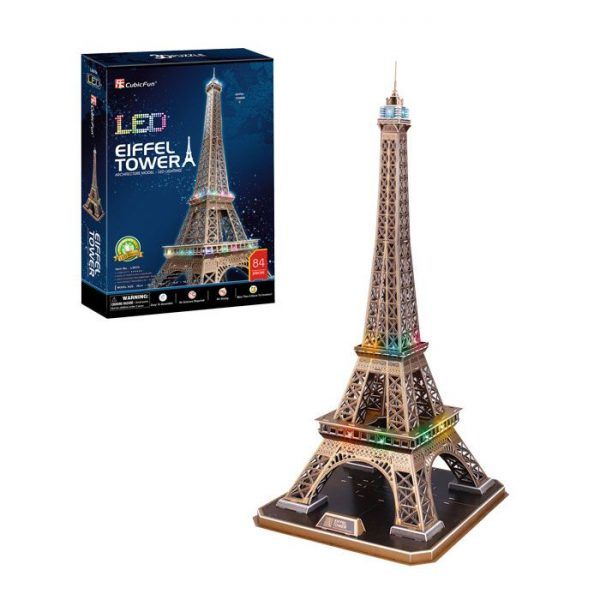 Puzzle 3D Torre Eiffel con LED Art.-Nr. MN803152