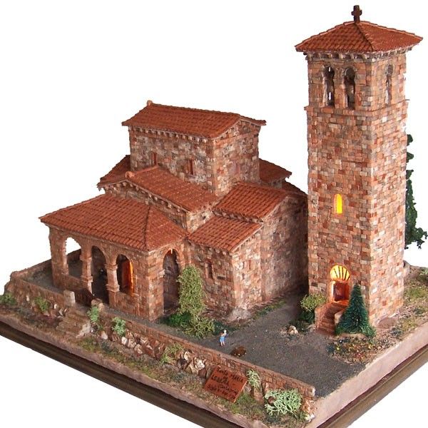 Kit de Construcción en Cerámica Iglesia Santa Maria de Lebeña Art.-Nr. 03626