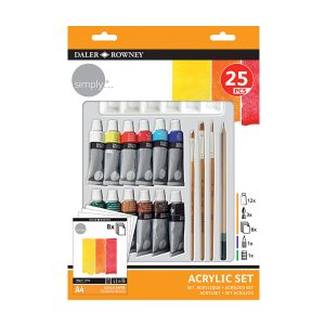 Set Daler-Rowney Simply Acrílico Art.-Nr. D126500410