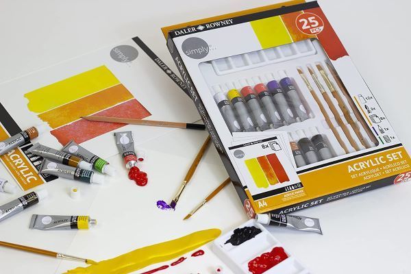 Set Daler-Rowney Simply Acrílico Art.-Nr. D126500410