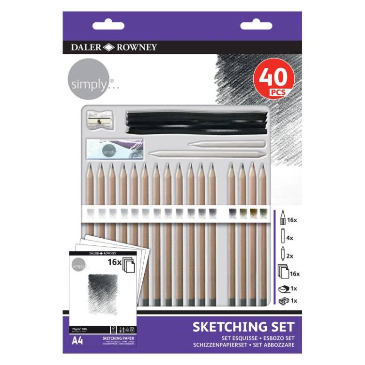 Set Daler-Rowney Simply Dibujo Art.-Nr. D644500410
