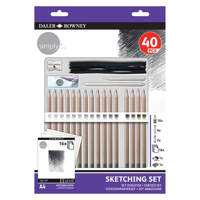 Set Daler-Rowney Simply Dibujo Art.-Nr. D644500410