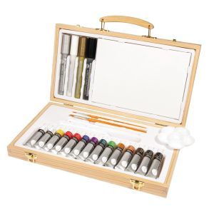 Maletín de Madera con Pinturas Acrílicas Art.-Nr. D126500550