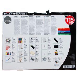 Set Pinturas con Caballete 115 piezas Art.-Nr. D196500604