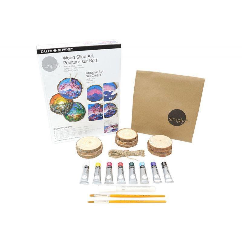 set creativo pintura sobre madera art. nr. d196250004