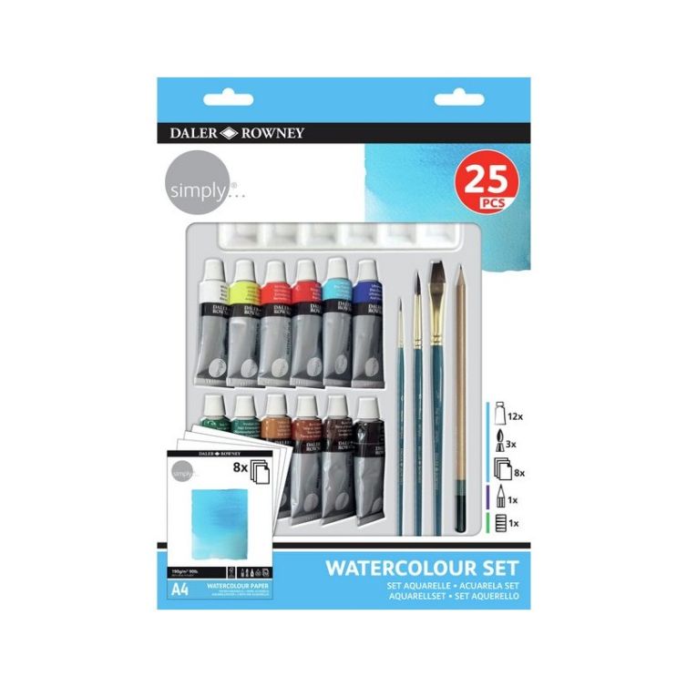 Set Daler-Rowney Simply Acuarela Art.-Nr. D134500410