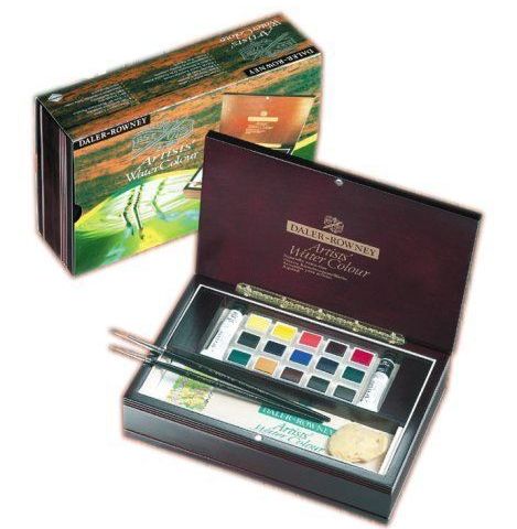 Caja Madera Acuarela Artists Daler Rowney Art.-Nr. 130 900 555