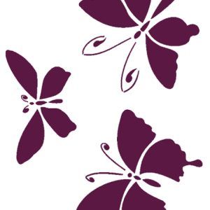 Plantilla 30 x 42 Mariposas N-11014