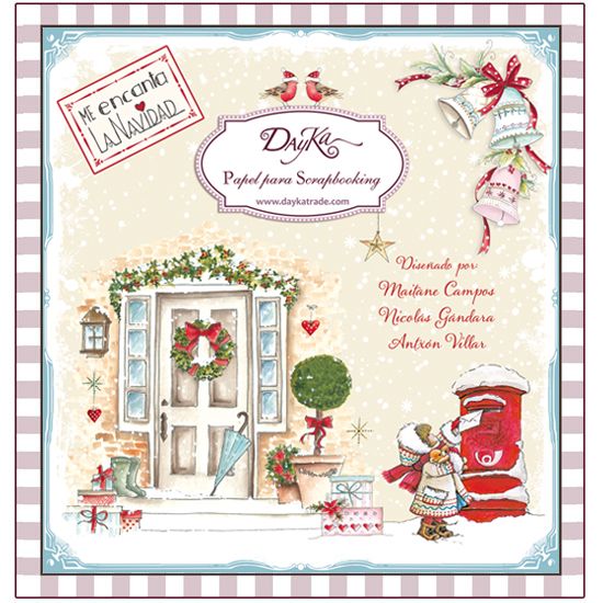 Block 24 hojas «Me encanta la Navidad» Art.-Nr. SCP-1016