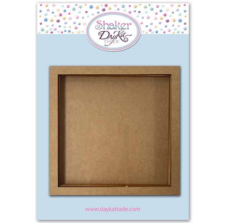 Shaker Cuadrado de 12X12 cm. Art.-Nr. SHK-003G