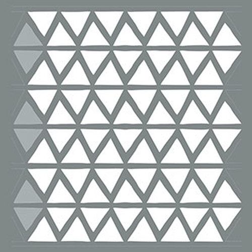 Plantilla 45,7 x 45,7 Triángulo Tribal ADS410