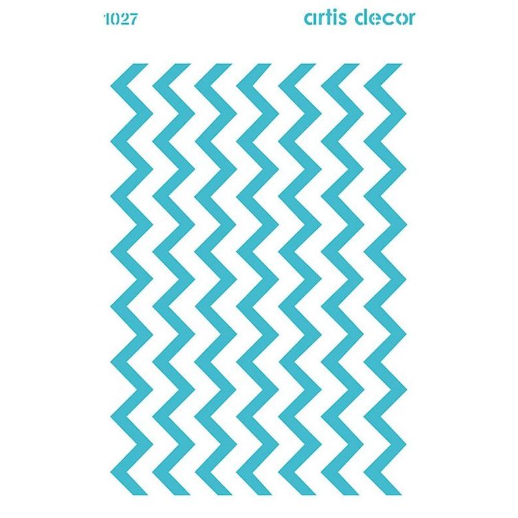 Plantilla 20 x 28,5 Fondo Chevron 1027