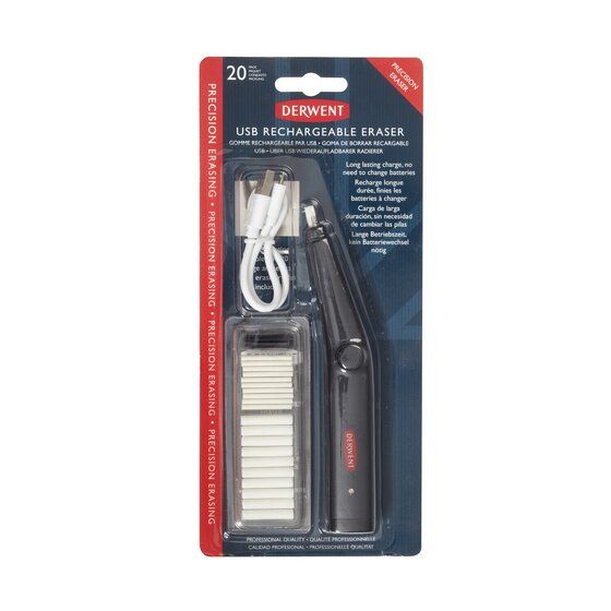 Goma de Borrar Eléctrica Recargable Derwent Art.-Nr. 2305810