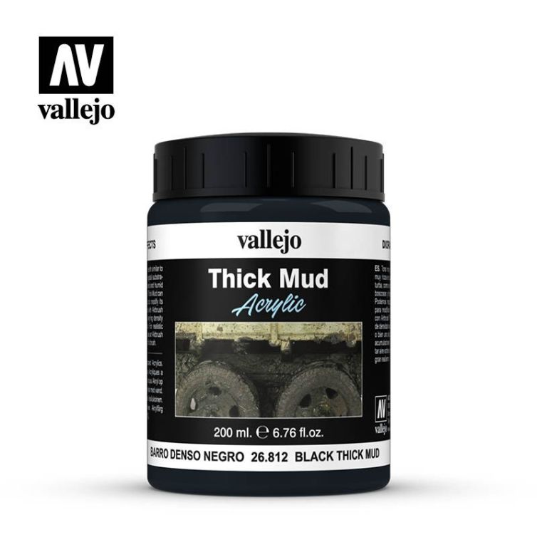 Diorama Effects Barro Denso Negro 200 ml Art.-Nr. 26.812