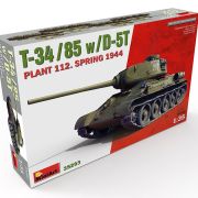1:35 MiniArt T-34-85 w/D-5T Plant 112 Spring 44 Art.-Nr. 35293