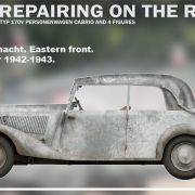 1:35 Coche+figuras Repairing on the Road Typ 170V Art.-Nr. 47735295