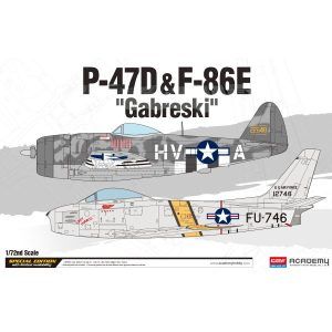 1:72 P-47D & F-86E "Gabreski" Art.-Nr. 12530