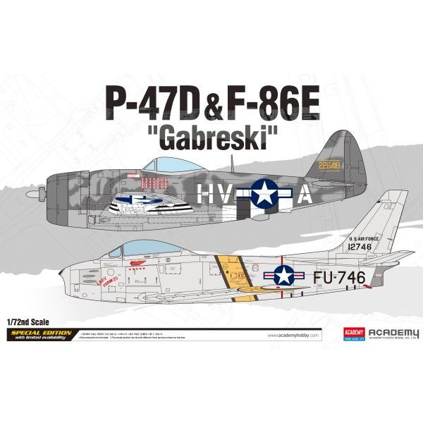 1:72 P-47D & F-86E «Gabreski» Art.-Nr. 12530