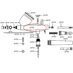 Cuerpo Principal D102 (26020-26021) Art.-Nr. 26758
