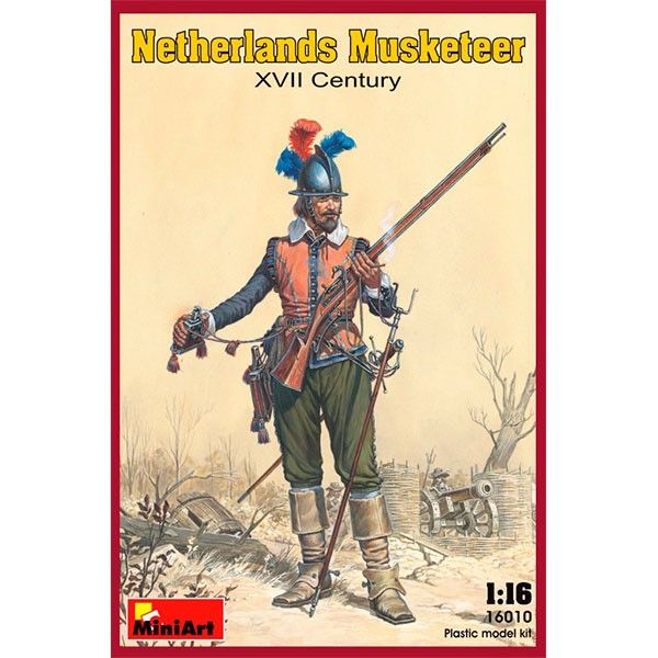 1:16 Serie Figuras Históricas – Mosquetero Holandés S. XVII Art.-Nr. 16010