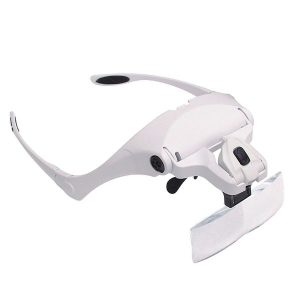 Lupa de Cabeza Ergonómica con LED Varios Aumentos Art.-Nr. 19303