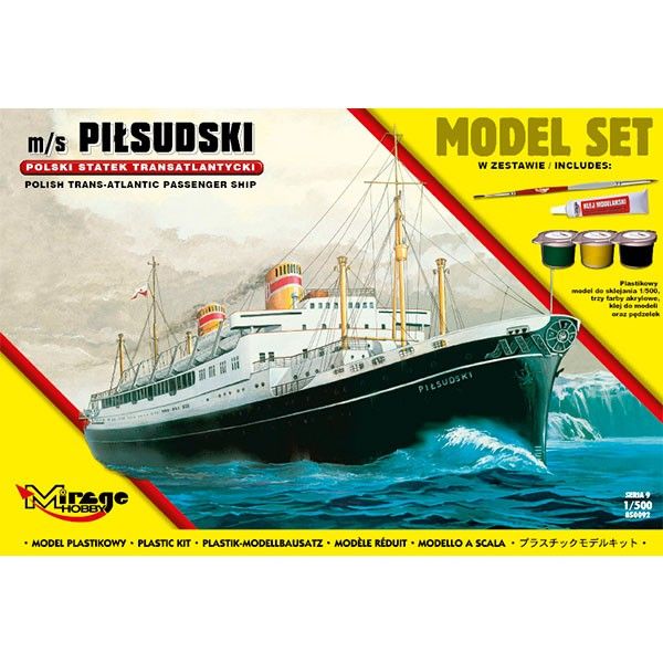 1:500 Kit Trans-Atlantic Ship Art.-Nr. 850092