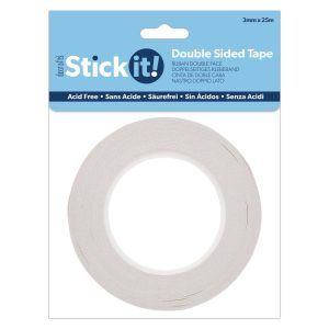 Cinta Adhesiva de Doble Cara 3mm x 25m