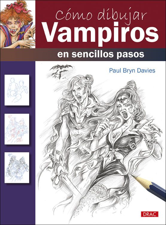 Cómo dibujar Vampiros en sencillos pasos Art.-Nr. 219091